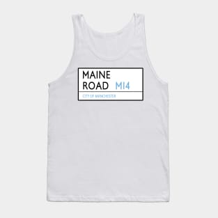 Main Road Man City Tank Top